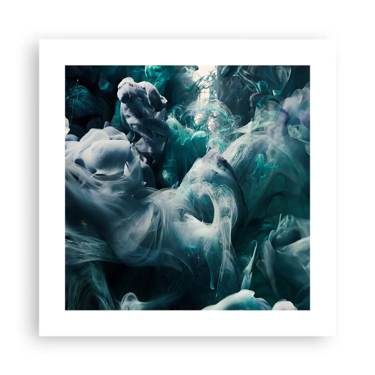 Poster - Farbbewegung - 40x40 cm