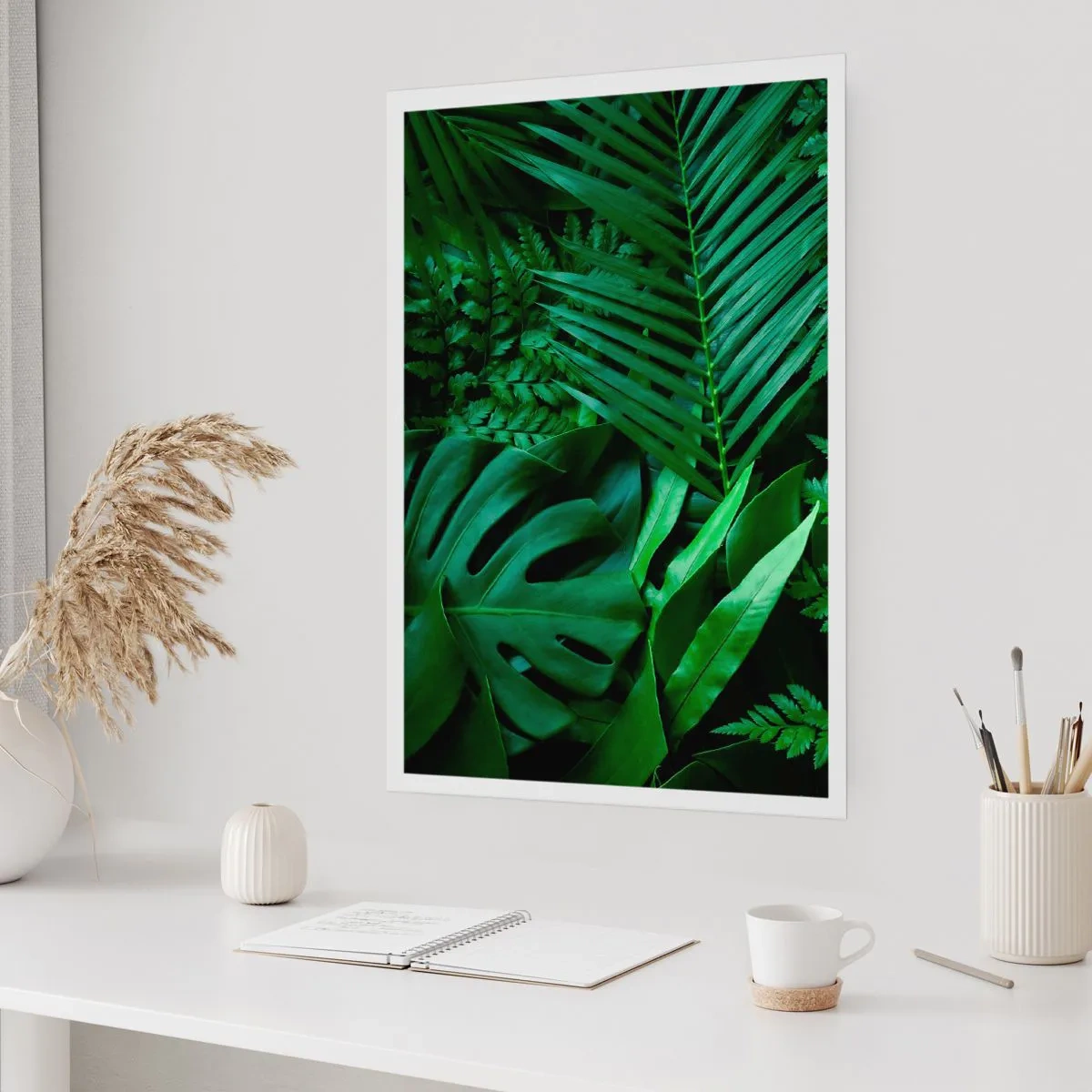 Poster - Eingebettet ins Grüne - 70x100 cm