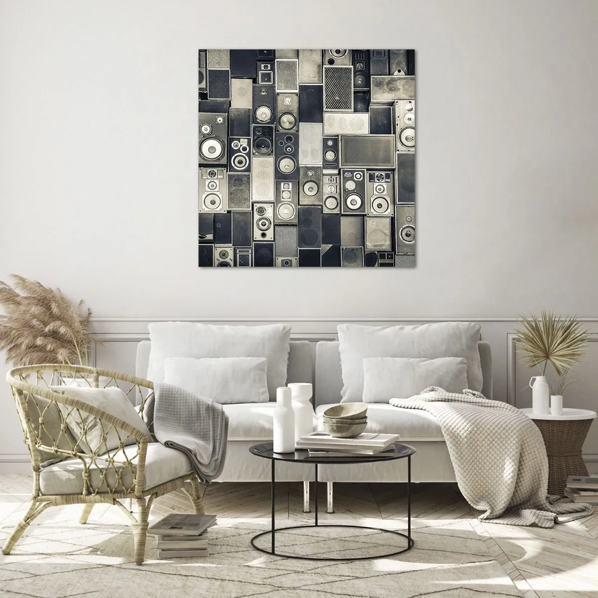 Glasbild - Bild auf glas - Und es ist alles in Ordnung - 60x60 cm