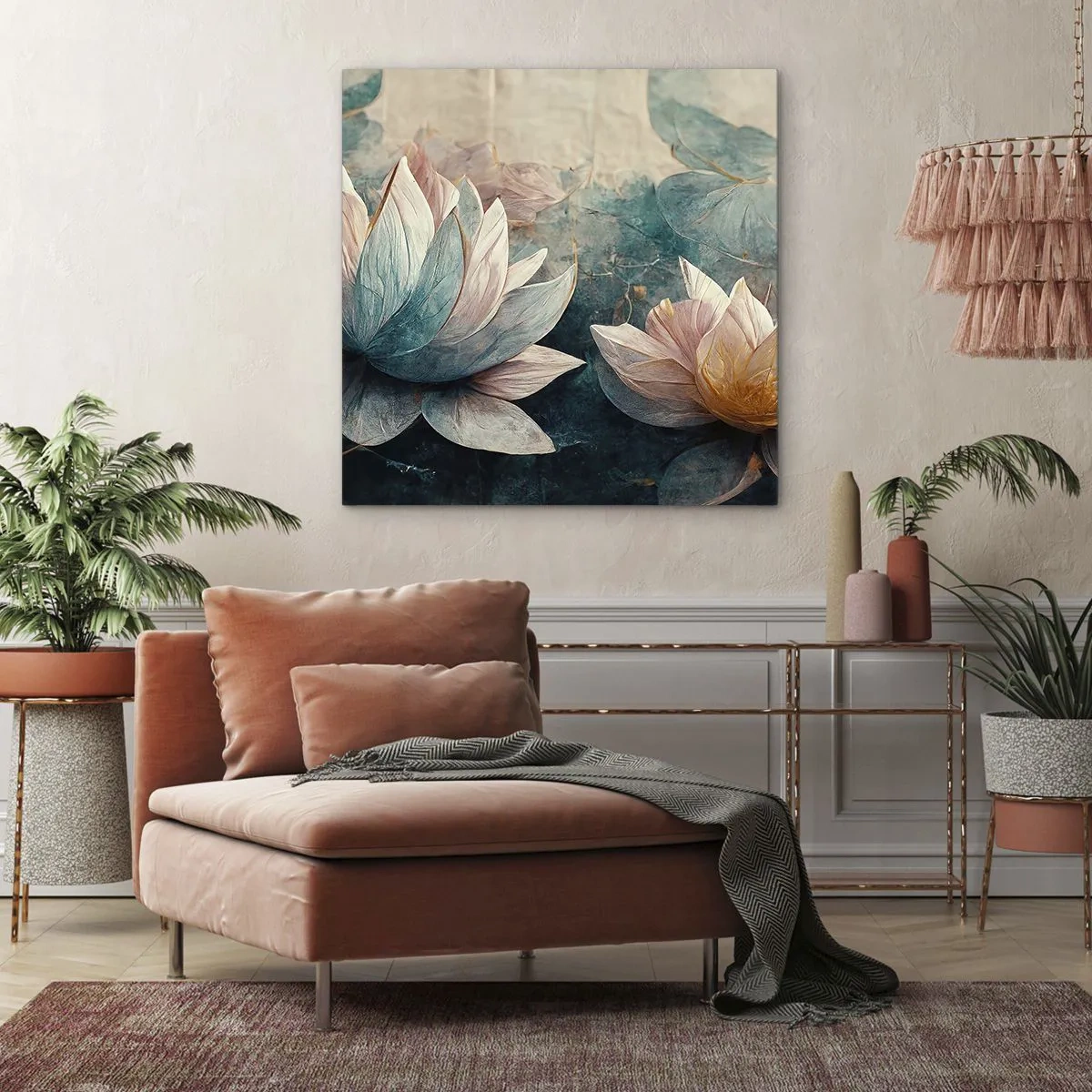 Bild auf Leinwand - Leinwandbild - Seesterne - 30x30 cm