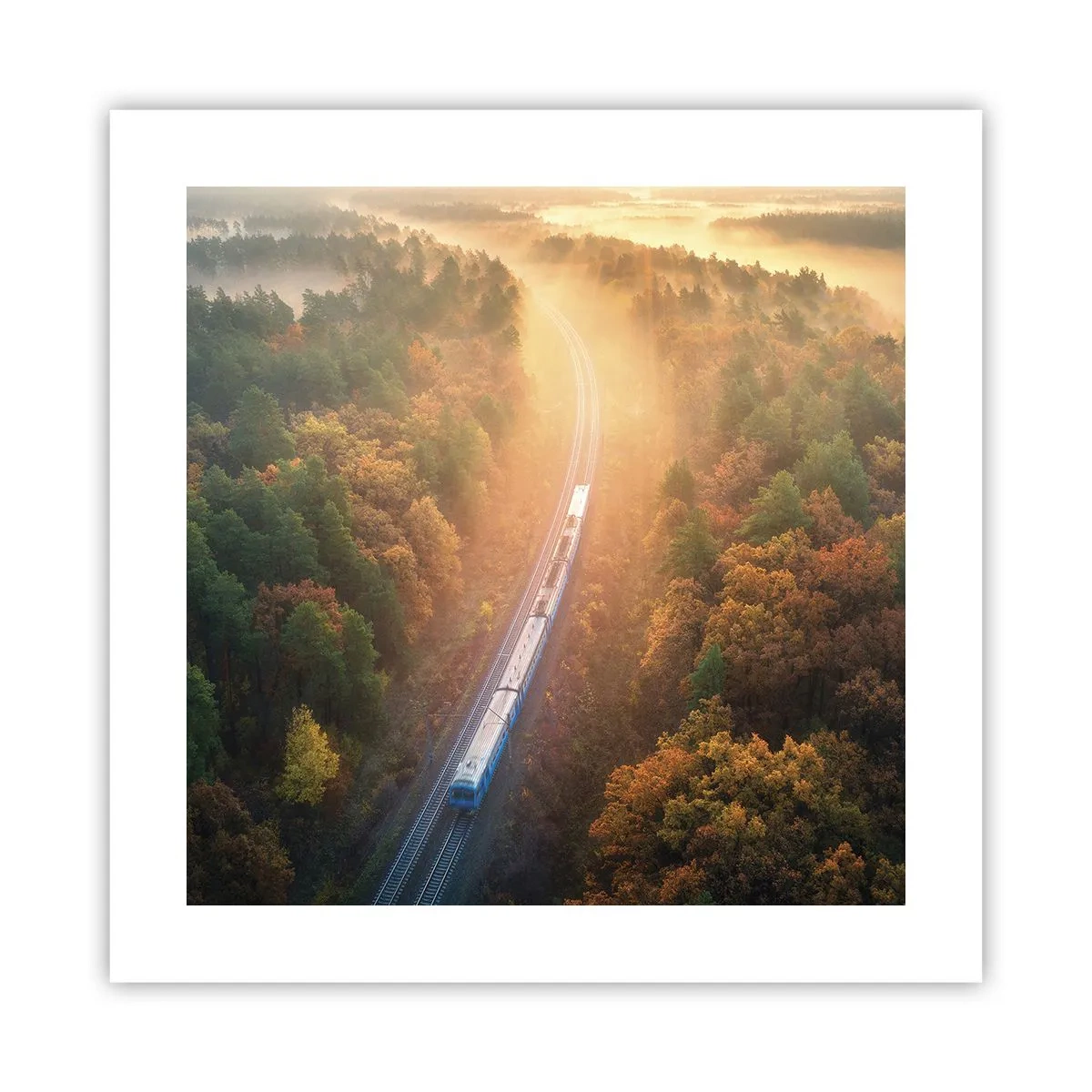 Poster - Herbstreise - 40x40 cm