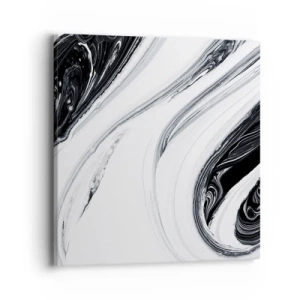 Bild auf Leinwand - Leinwandbild - Kombination aus Gegensätzen - 40x40 cm