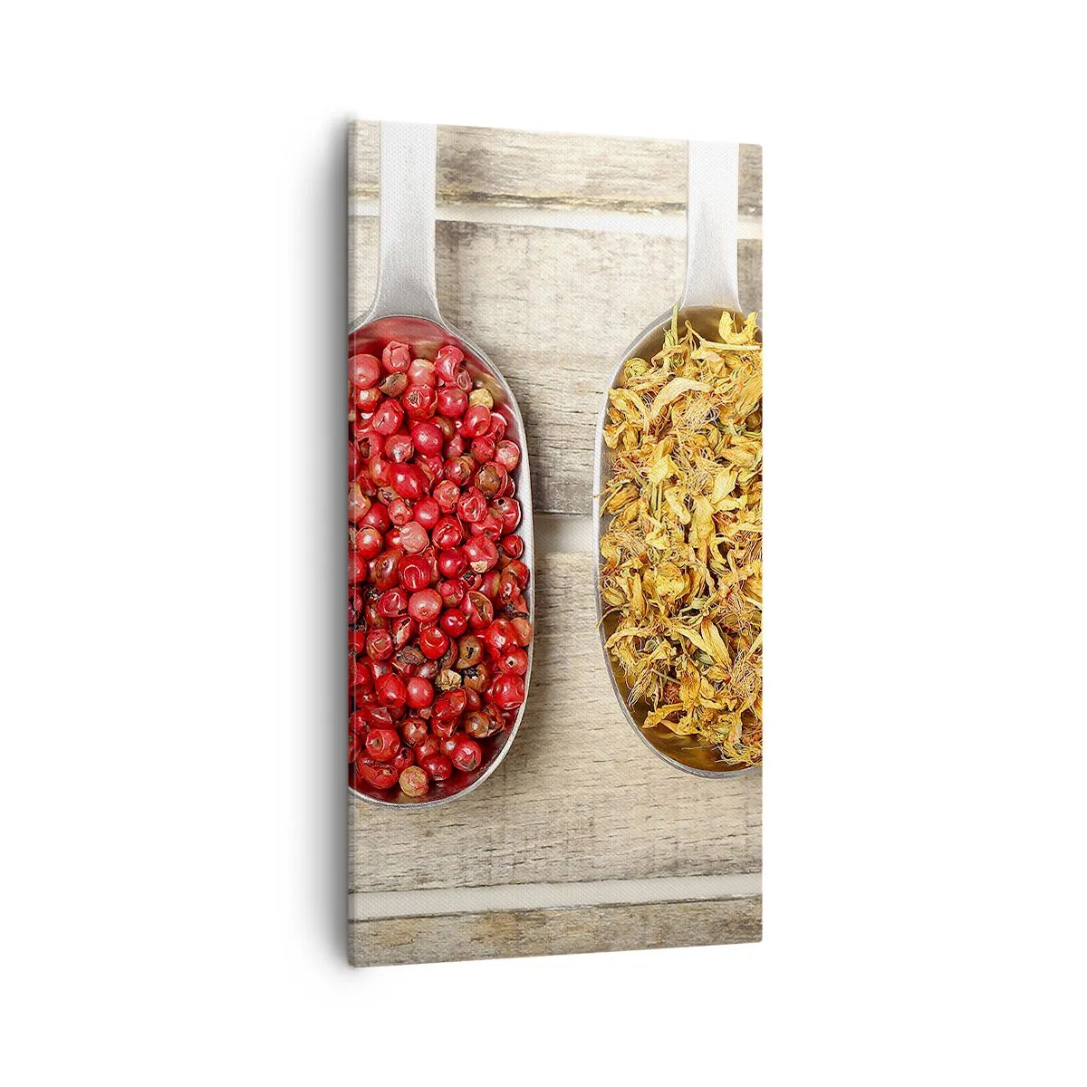 Bild auf Leinwand - Leinwandbild - Küchenzauber - 55x100 cm