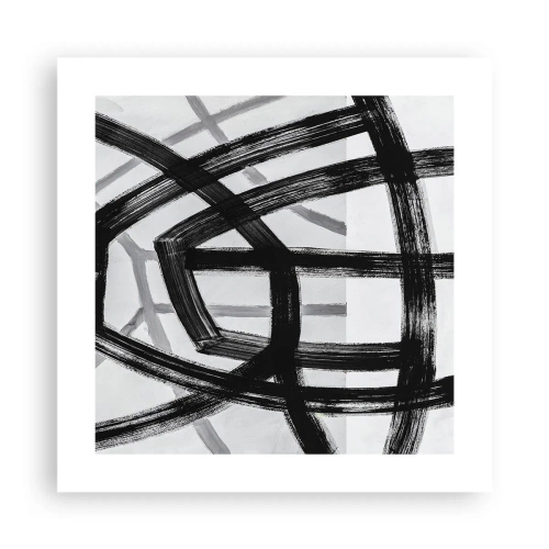Poster - Bautiefe - 40x40 cm