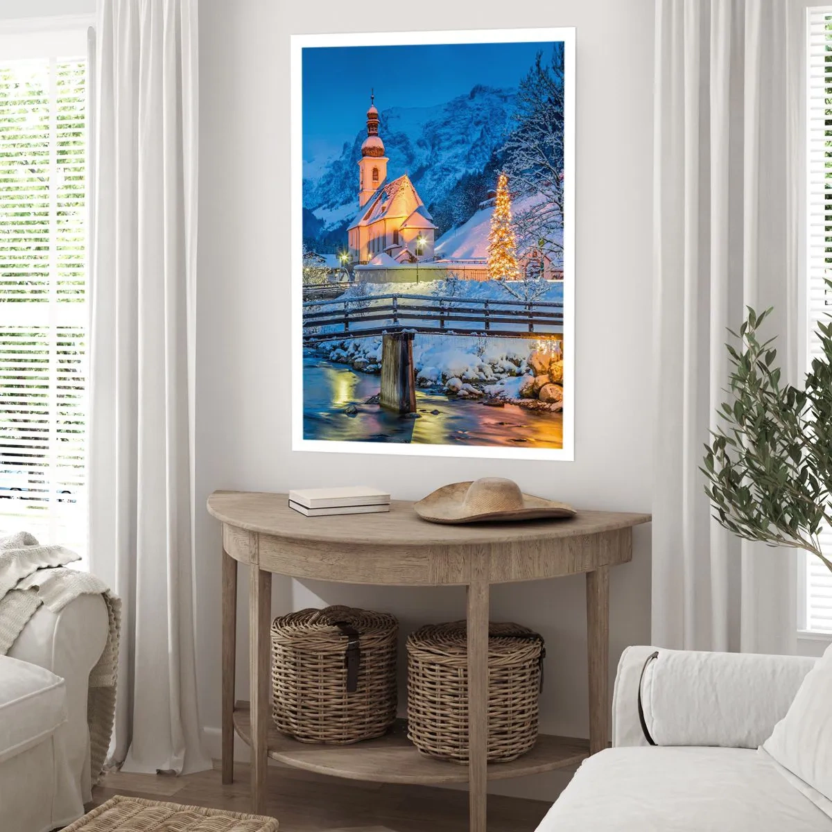 Poster - Weihnachtsgeist - 70x100 cm