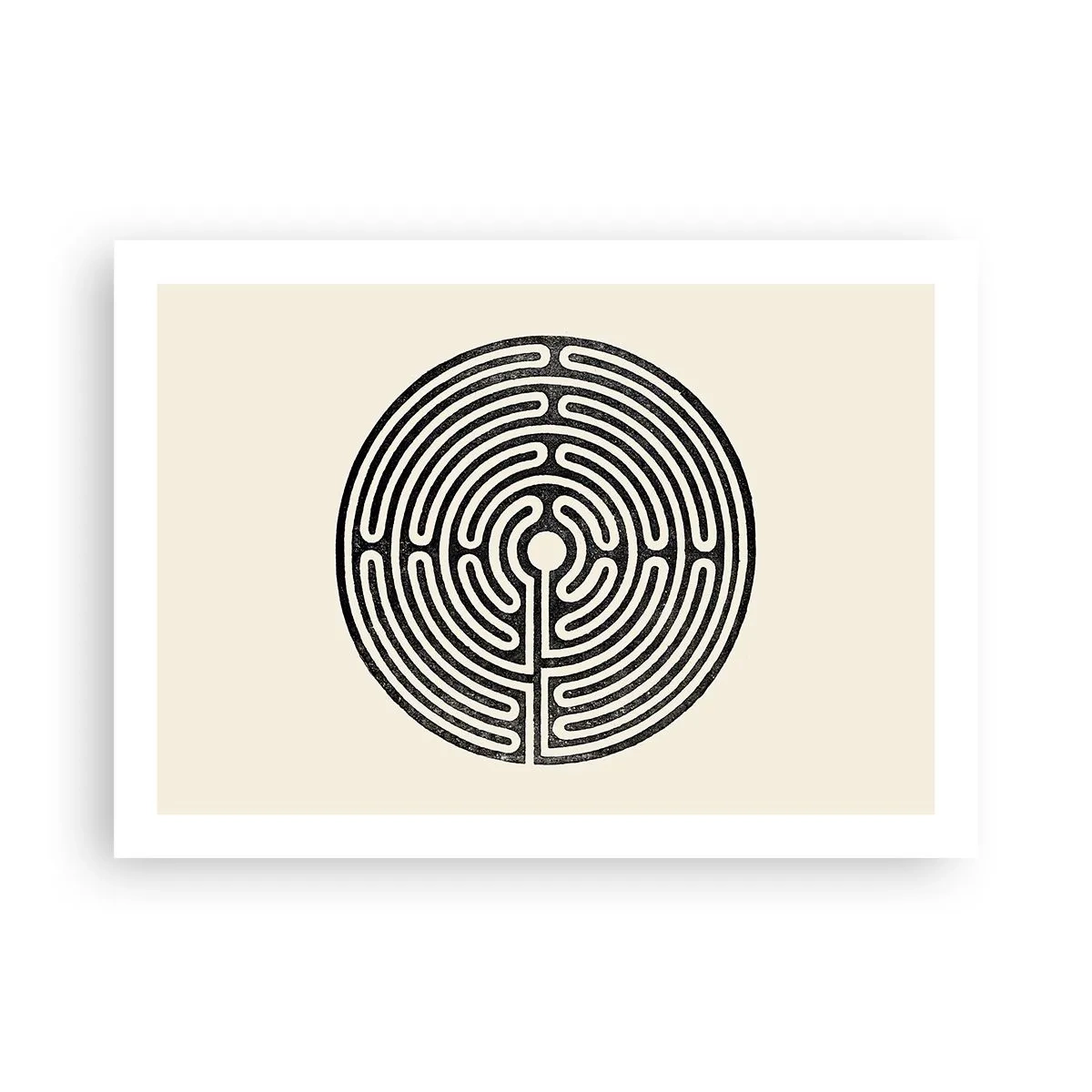 Poster - Geheimnisvolle Ordnung - 70x50 cm