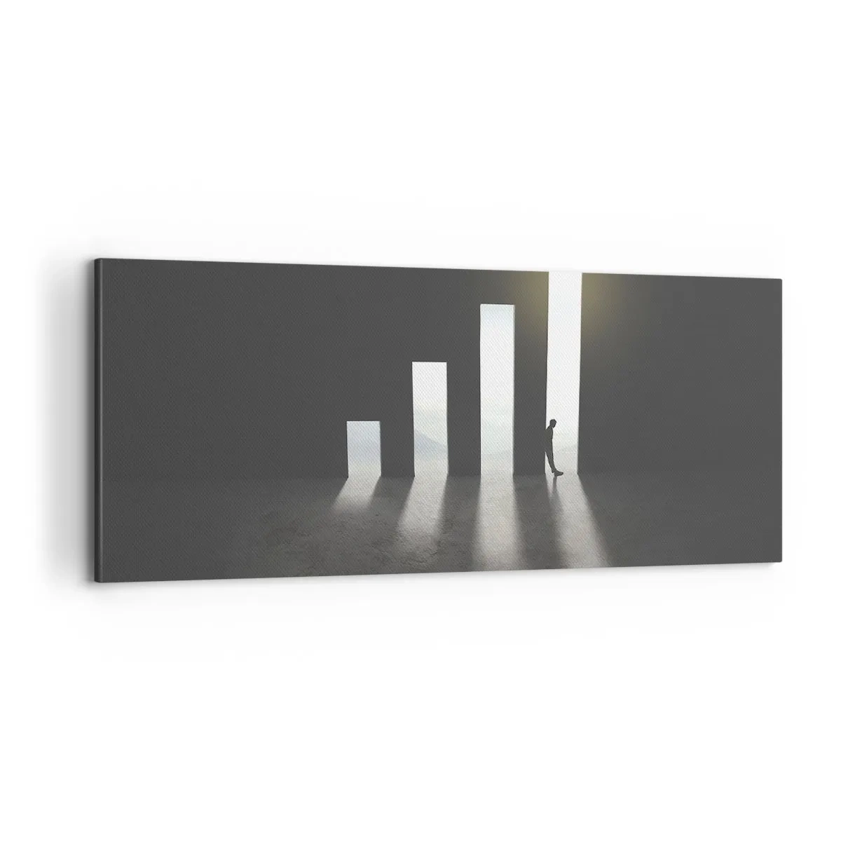 Bild auf Leinwand - Leinwandbild - Erfolg – ​​Impression - 100x40 cm