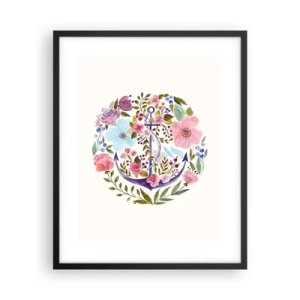 Poster in einem schwarzem Rahmen - Guter Traum eines Seemanns - 40x50 cm