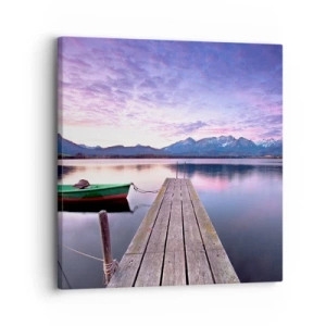 Bild auf Leinwand - Leinwandbild - Freundliche Stille - 30x30 cm