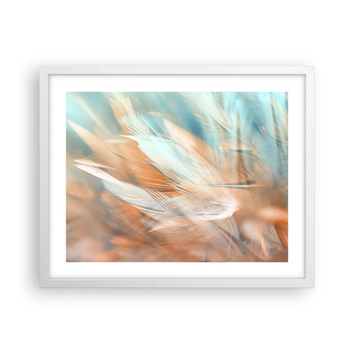 Poster in einem weißen Rahmen - Im Land der Sanftmut - 50x40 cm