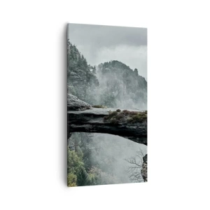 Bild auf Leinwand - Leinwandbild - Abenteuer beginnt gleich - 55x100 cm