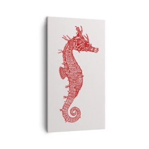 Bild auf Leinwand - Leinwandbild - Komplizierte Kreatur - 45x80 cm