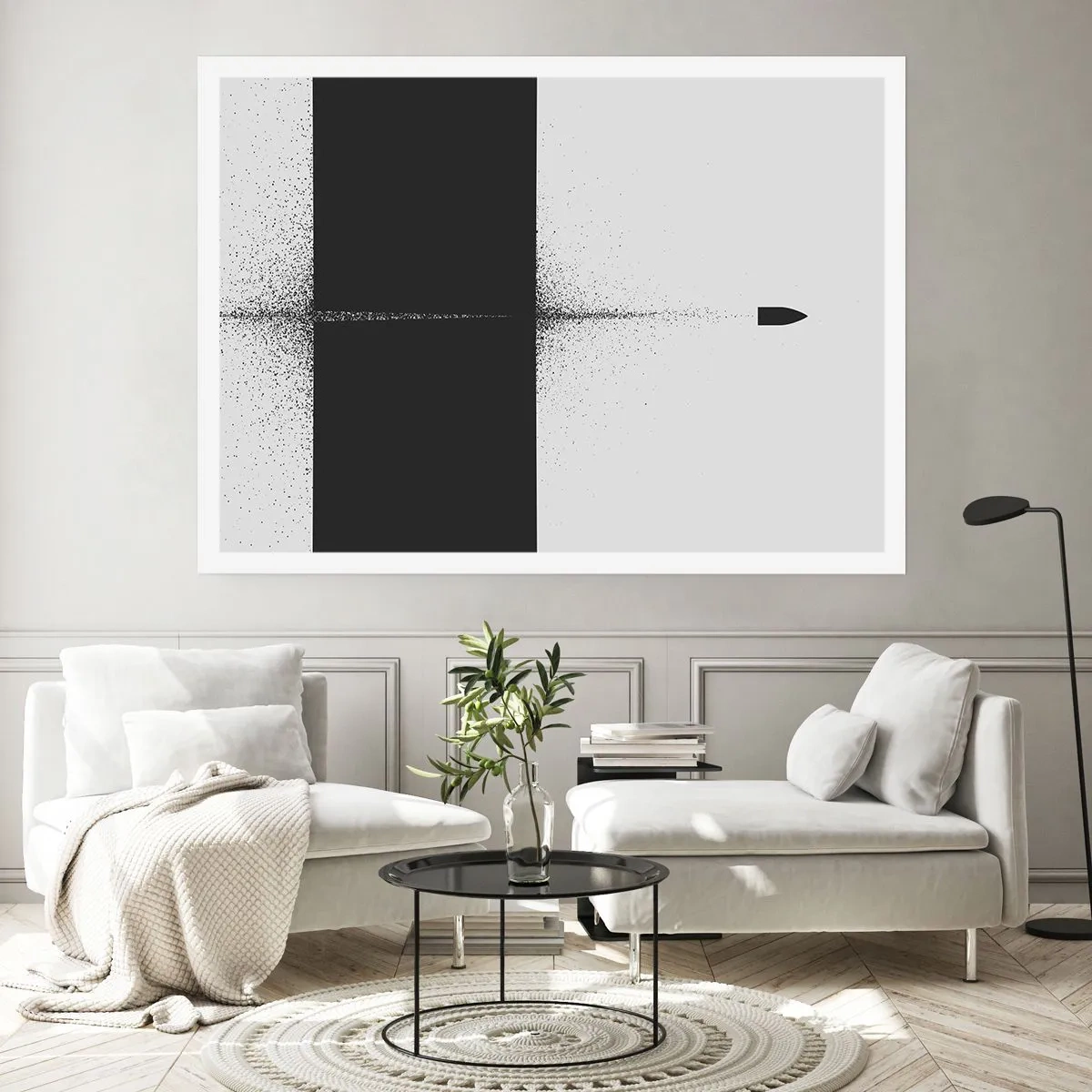 Poster - Direkt zum Ziel - 70x50 cm