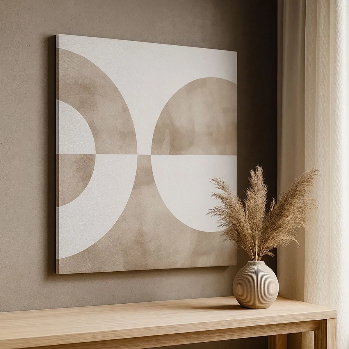 Bild auf Leinwand - Leinwandbild - Ähnlichkeiten und Unterschiede - 30x30 cm