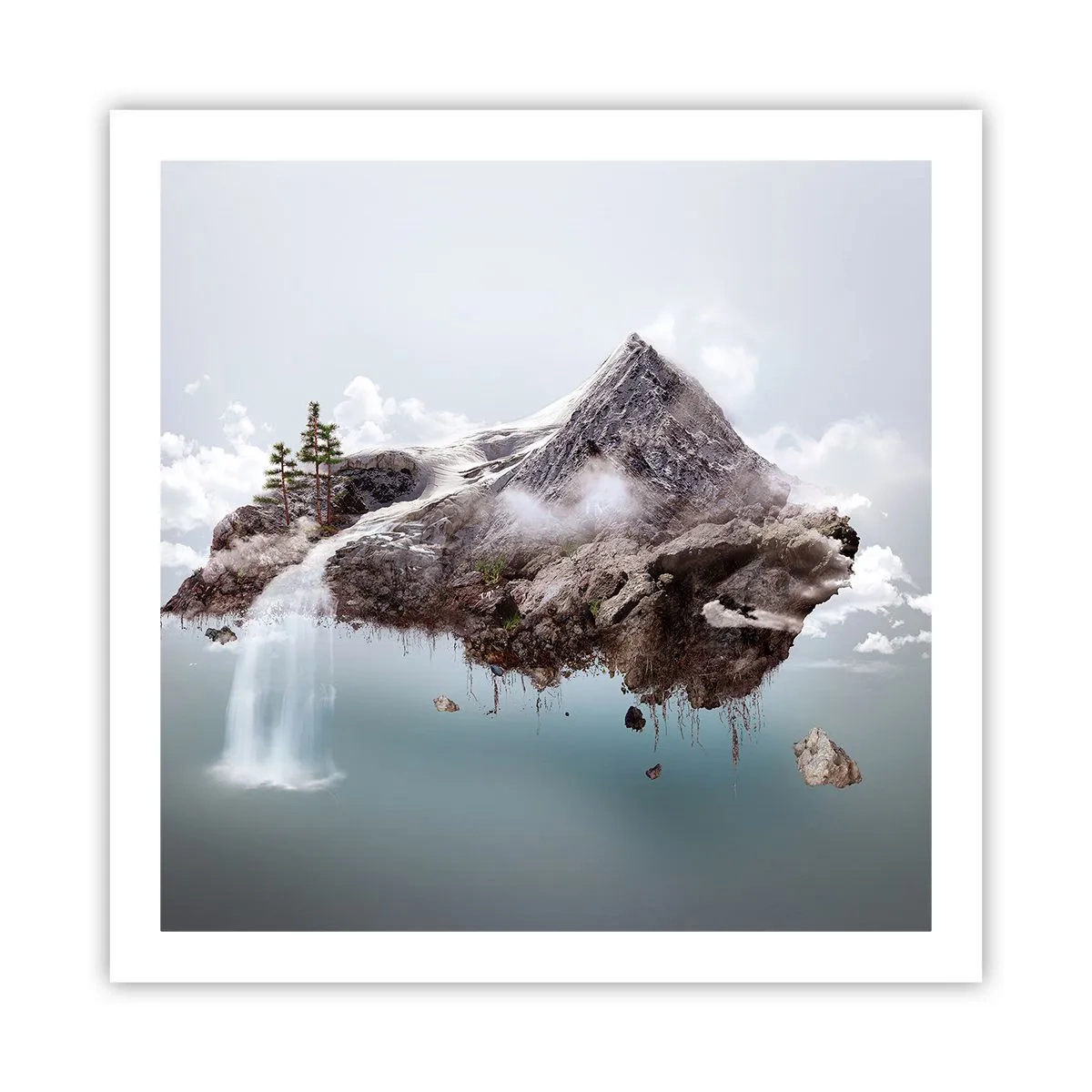 Poster - Mit dem Auge eines Surrealisten - 60x60 cm