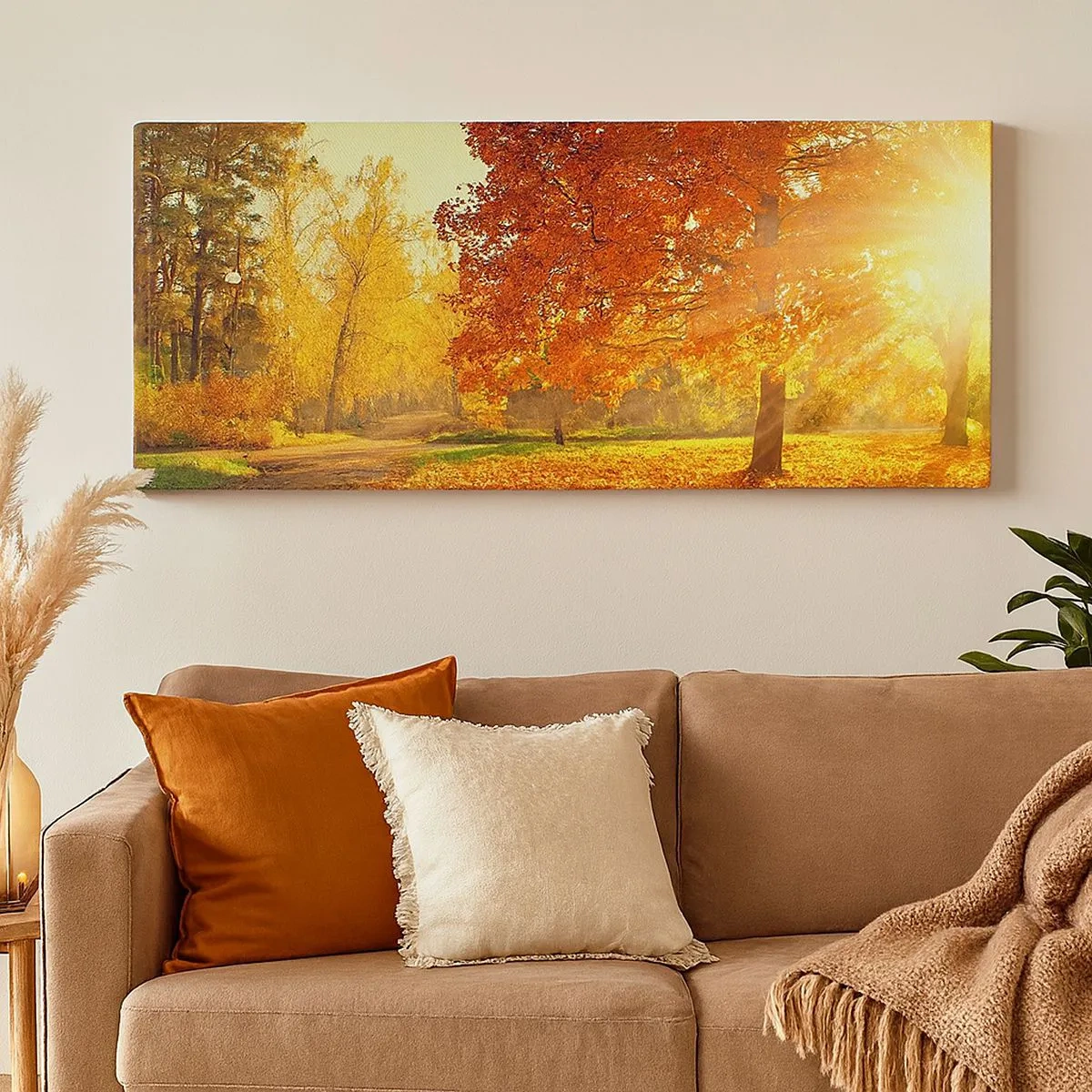 Bild auf Leinwand - Leinwandbild - Unhöflich ist schön - 100x40 cm