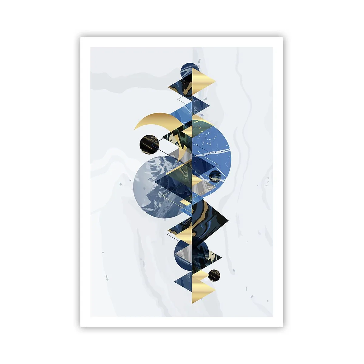 Poster - Geometrische Landschaft - 70x100 cm