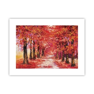 Poster - Herbstlicher Eindruck - 40x30 cm