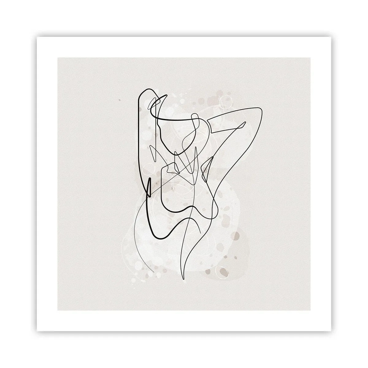 Poster - Die Kunst der Verführung - 50x50 cm