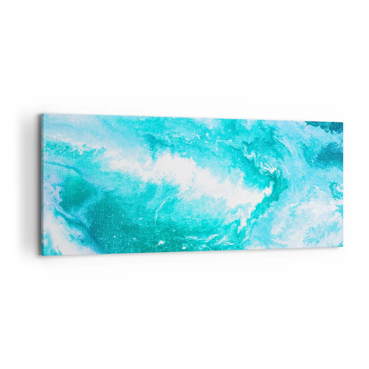 Bild auf Leinwand - Leinwandbild - Im Kern des Elements - 100x40 cm