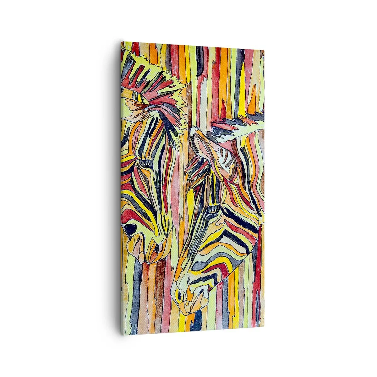 Bild auf Leinwand - Leinwandbild - Also du auch... - 55x100 cm