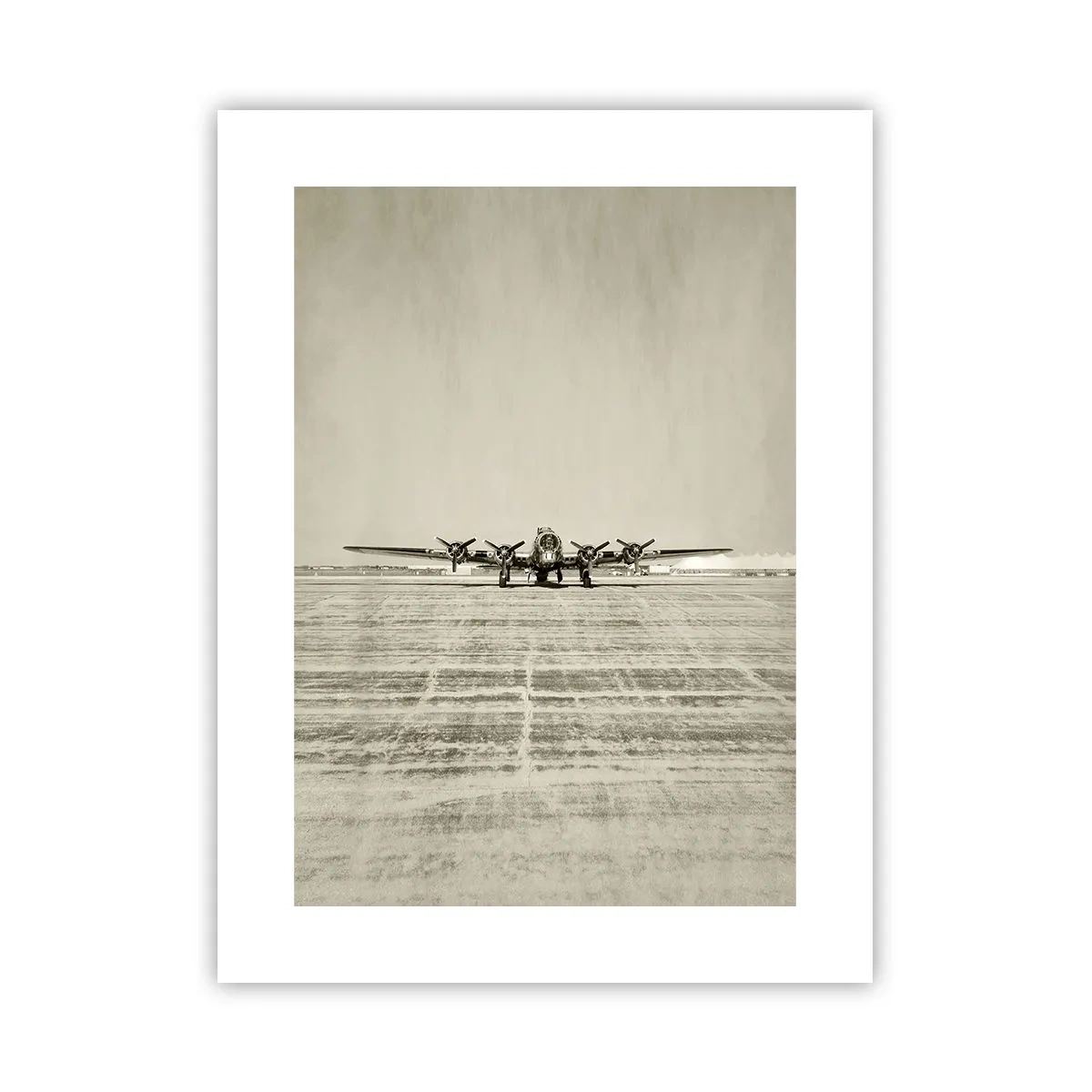 Poster - Wie immer bereit - 30x40 cm