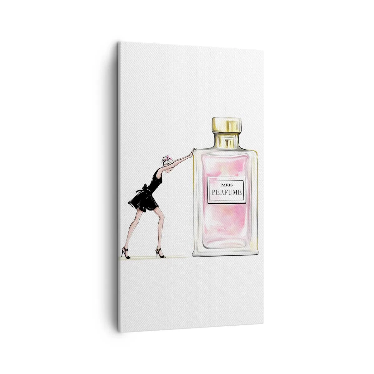 Bild auf Leinwand - Leinwandbild - Essenz der Weiblichkeit - 45x80 cm