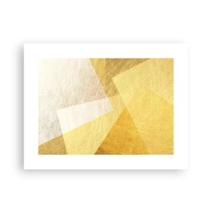 Poster - Geometriewetter - 40x30 cm