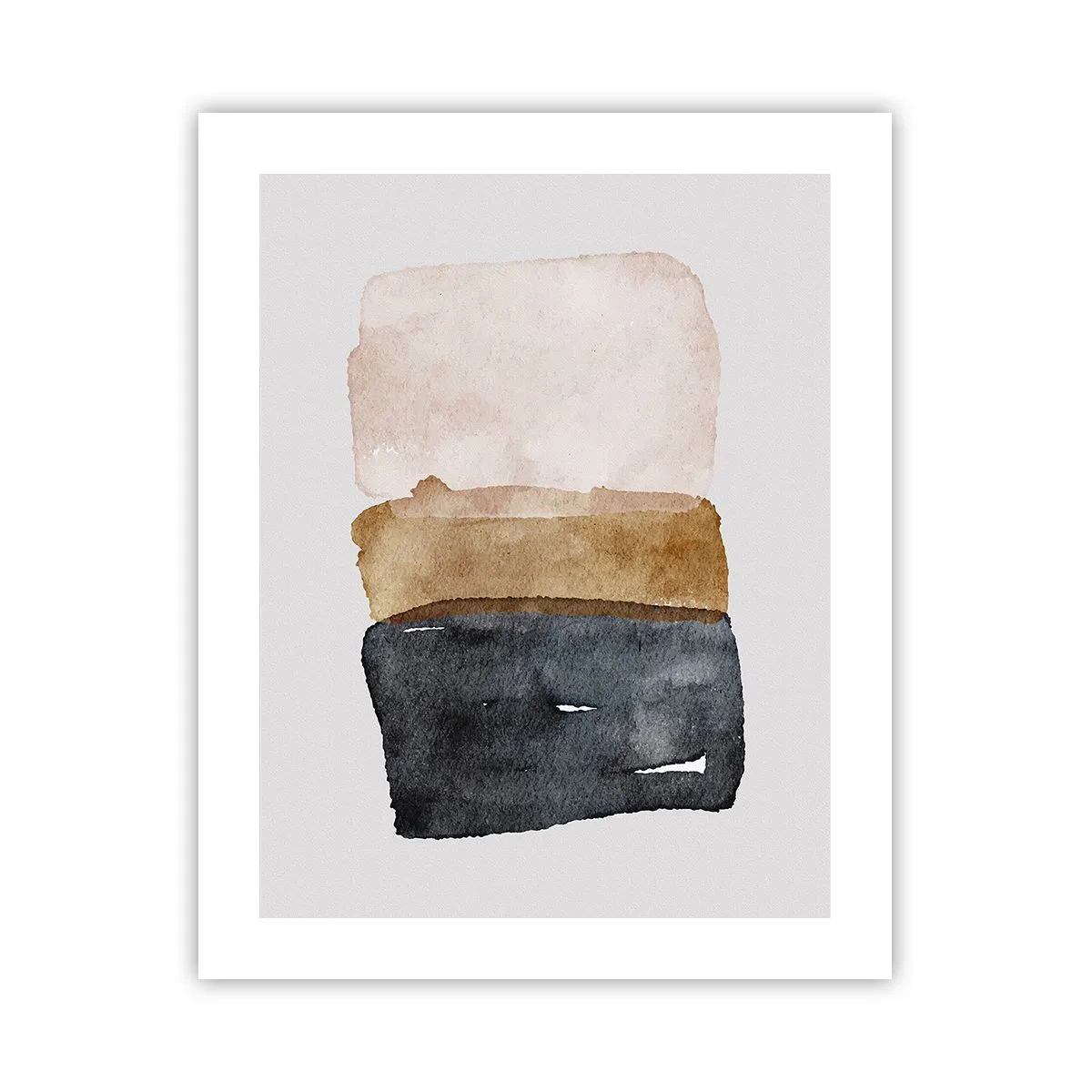 Poster - Die Komposition der Farben der Erde - 40x50 cm