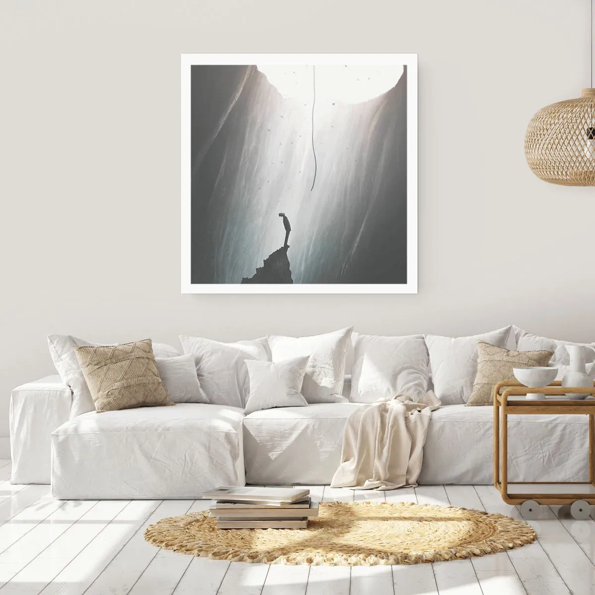 Poster - Es gibt immer einen Ausweg - 40x40 cm