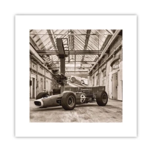 Poster - Die Siegerruhe - 30x30 cm