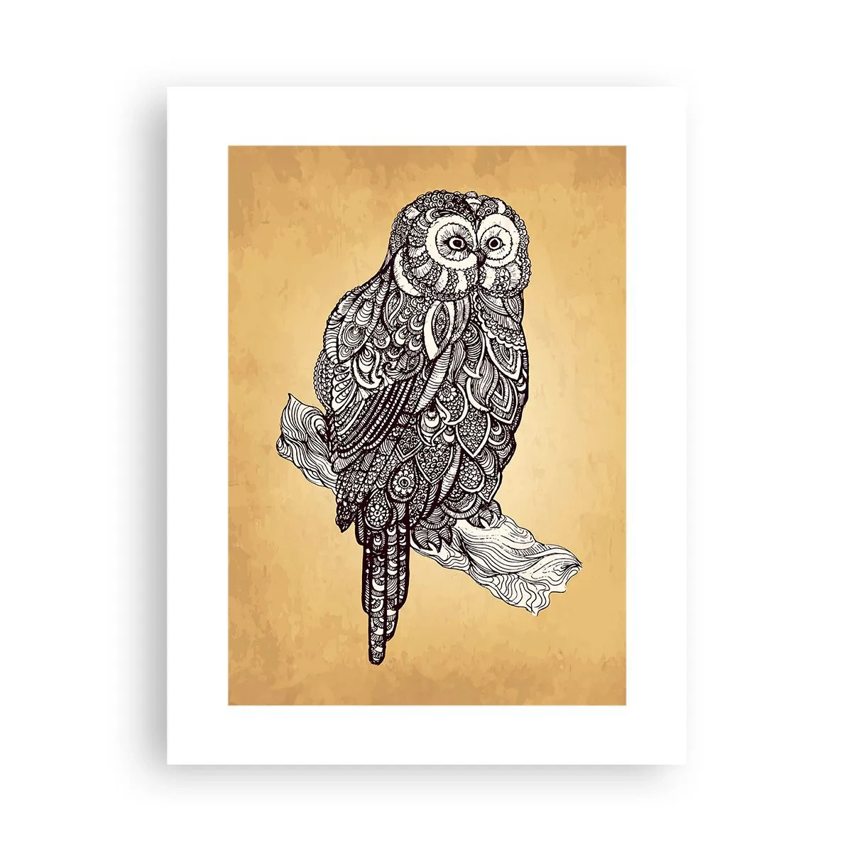 Poster - Kunstvolle Ornamente der Weisheit - 30x40 cm