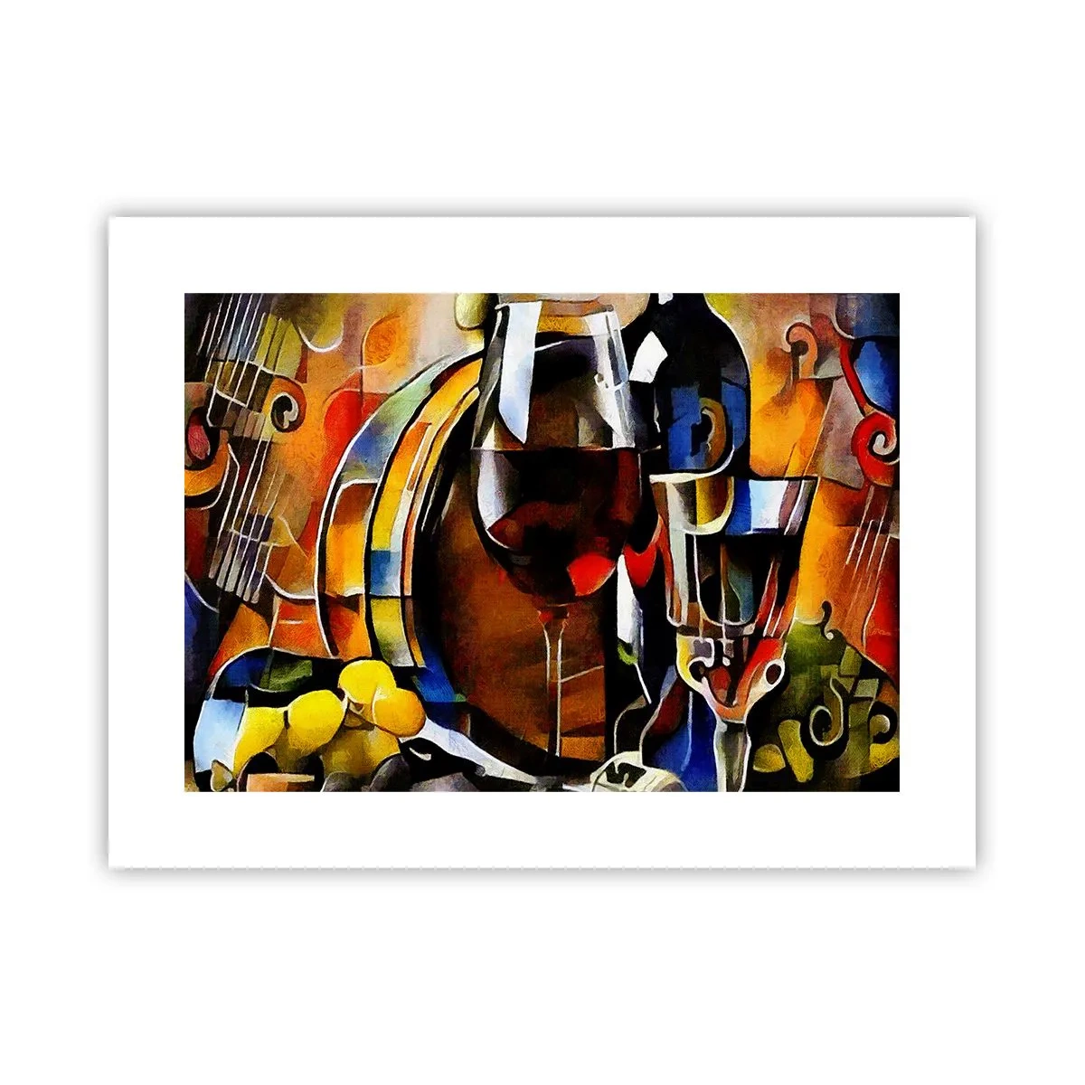 Poster - Und die Welt nimmt Farben an - 40x30 cm