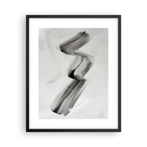 Poster in einem schwarzem Rahmen - Lässig zum Spaß - 40x50 cm