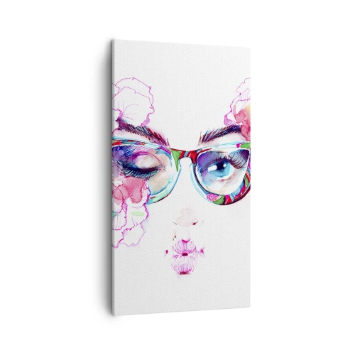 Bild auf Leinwand - Leinwandbild - Ein verlockendes Versprechen - 45x80 cm