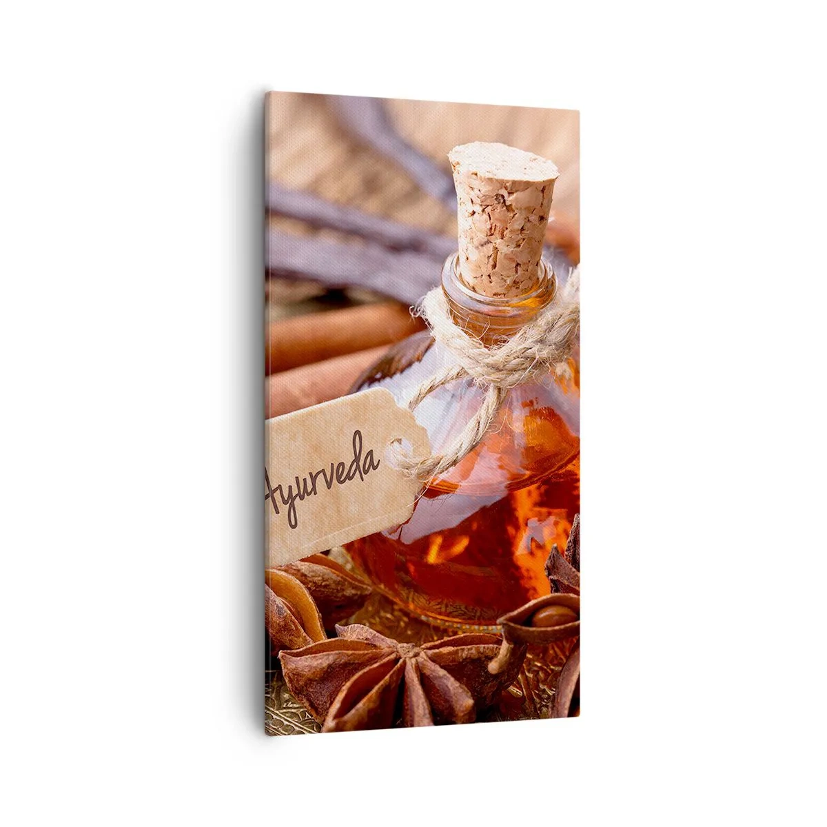 Bild auf Leinwand - Leinwandbild - Zur Einheit von Körper und Geist - 55x100 cm