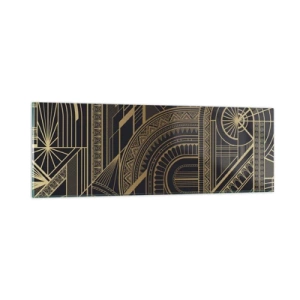 Glasbild - Bild auf glas - Konzepte, Ideen, Pläne - 90x30 cm