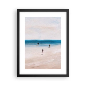 Poster in einem schwarzem Rahmen - Natürliches Bedürfnis - 30x40 cm