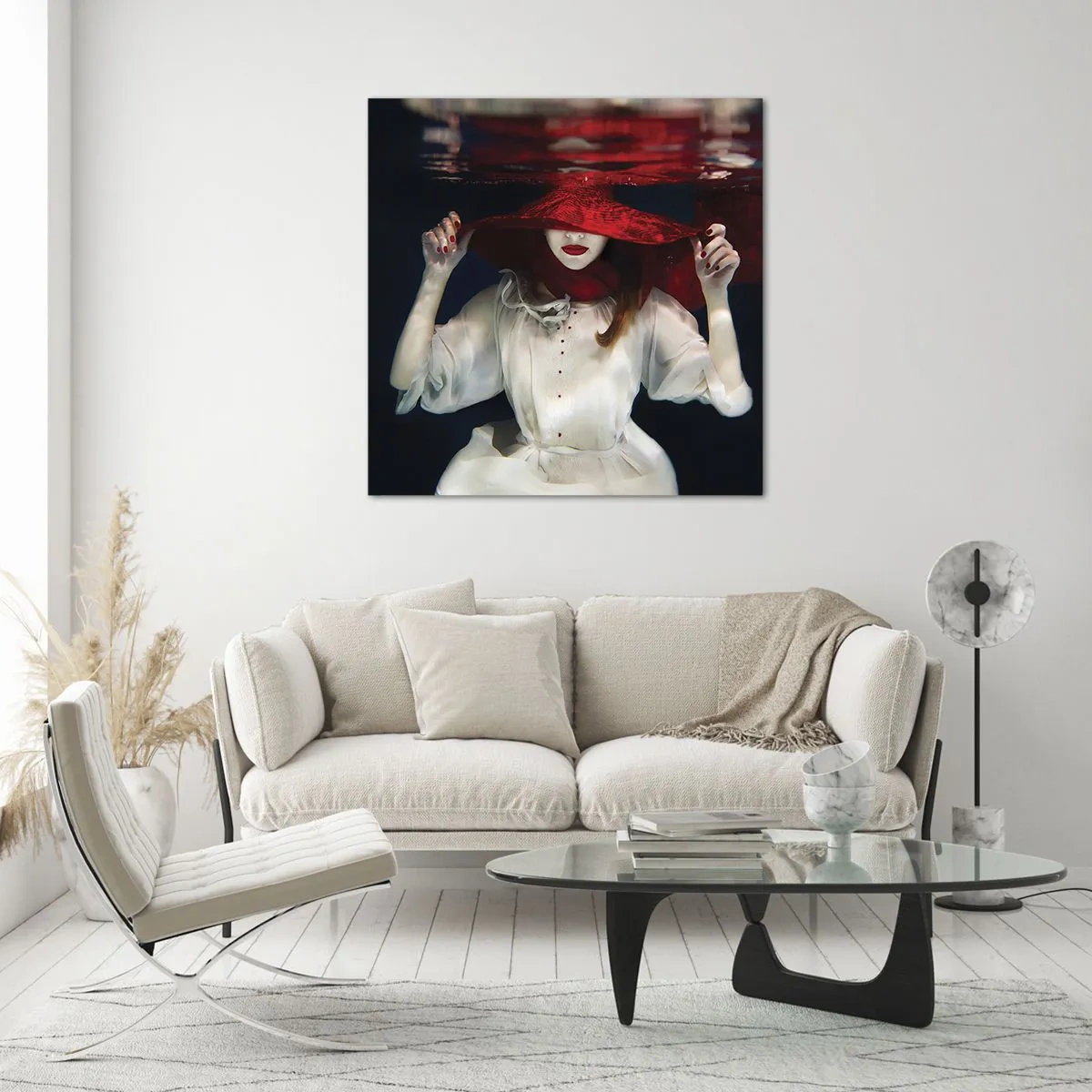 Glasbild - Bild auf glas - Boshafte Göttin in der slawischen Mythologie - 60x60 cm