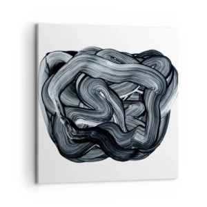 Bild auf Leinwand - Leinwandbild - Es ist nicht so einfach - 60x60 cm