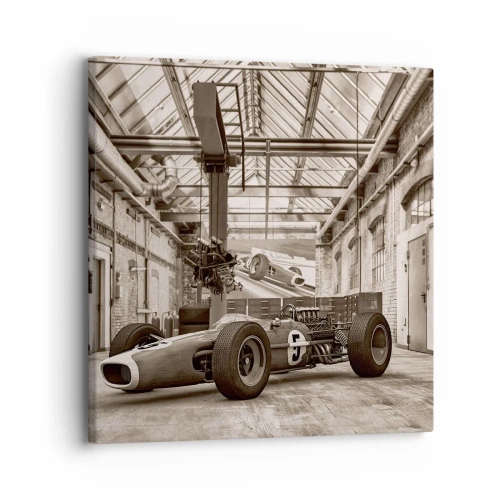 Bild auf Leinwand - Leinwandbild - Die Siegerruhe - 30x30 cm