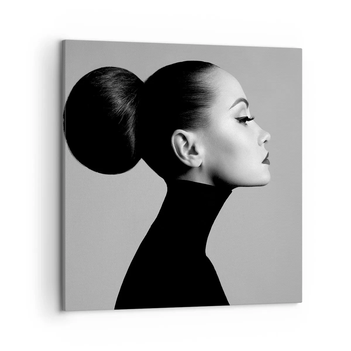 Bild auf Leinwand - Leinwandbild - Moderne Nofretete - 50x50 cm