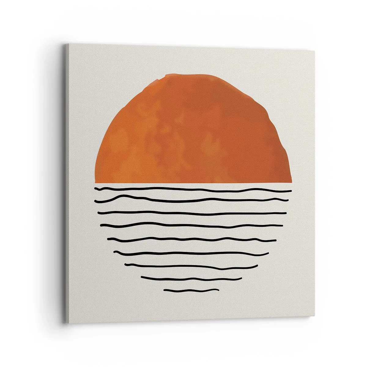 Bild auf Leinwand - Leinwandbild - Im japanischen Klima - 70x70 cm