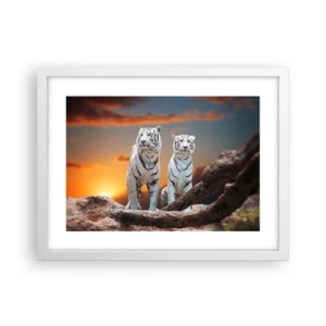 Poster in einem weißen Rahmen - Genau wie Narnia - 40x30 cm