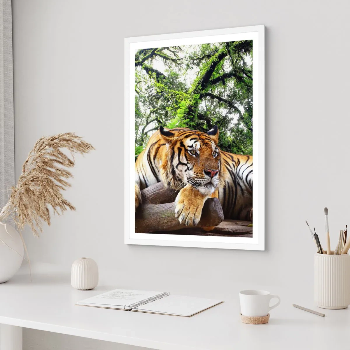 Poster in einem weißen Rahmen - Hochachtungsvoll - 70x100 cm