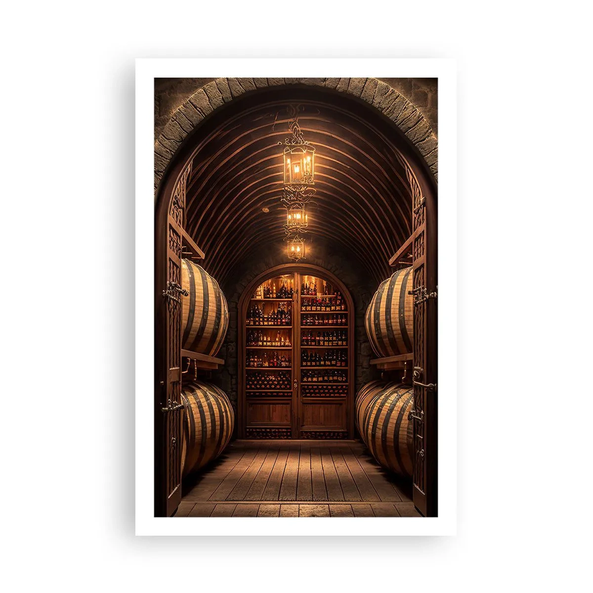 Poster - Stimmungsvoller Keller - 61x91 cm