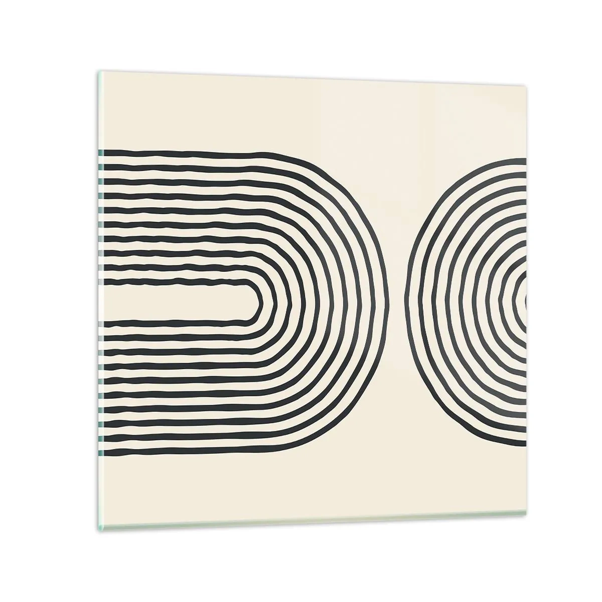 Glasbild - Bild auf glas - In einem Moment ... - 70x70 cm