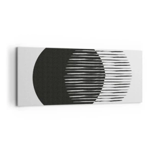 Bild auf Leinwand - Leinwandbild - Sein Alter Ego - 100x40 cm