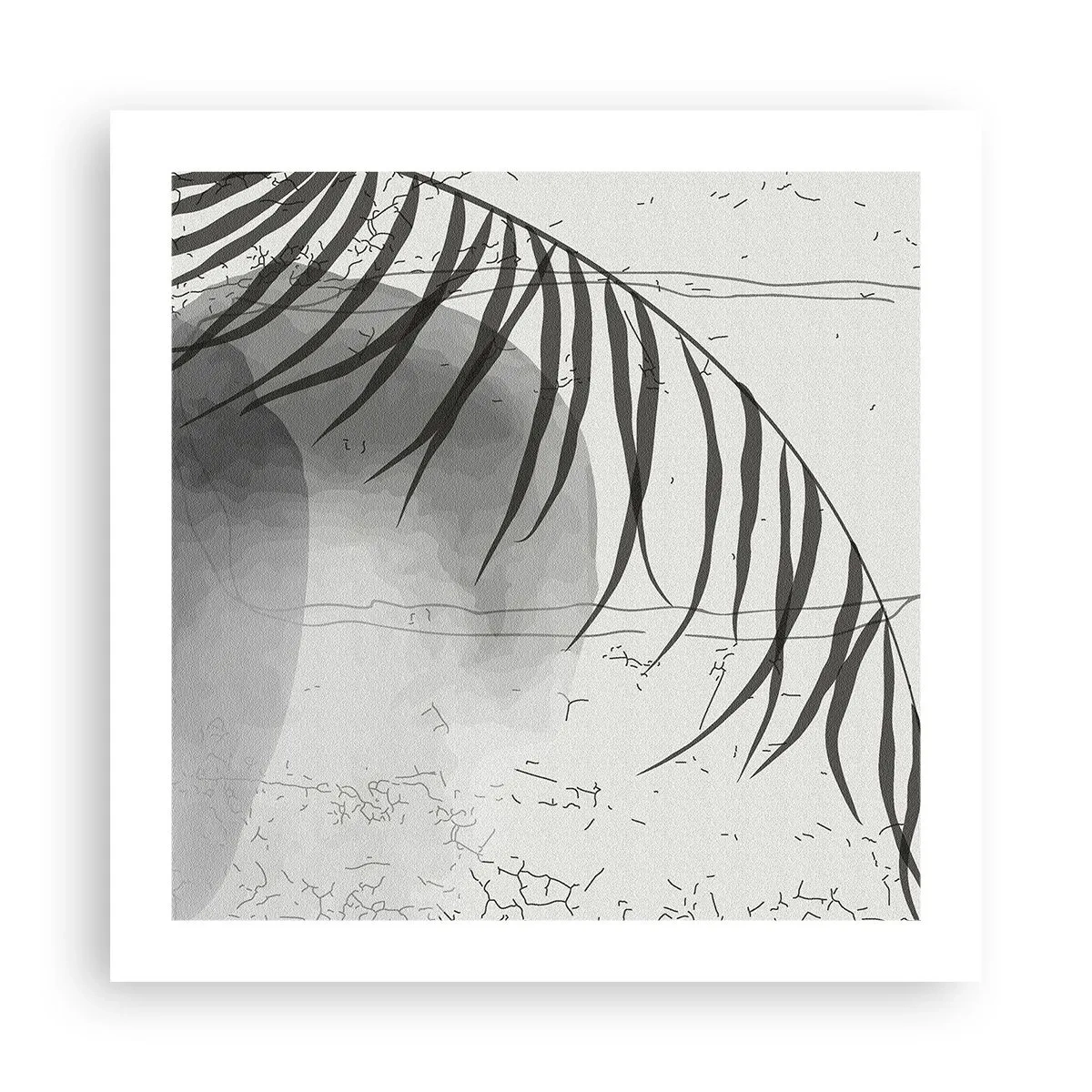 Poster - Subtile Exotik der Natur - 50x50 cm