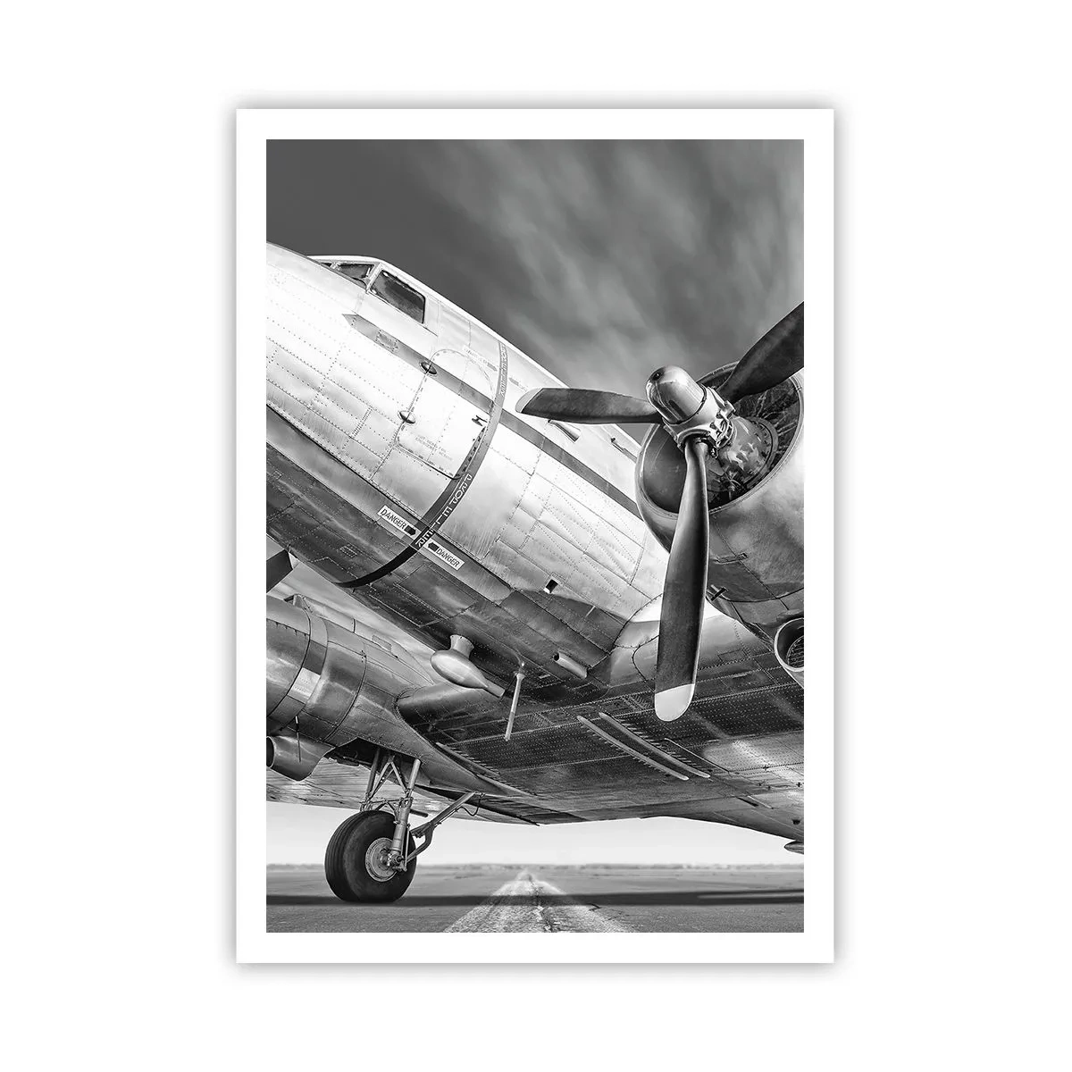 Poster - Immer flugbereit - 70x100 cm